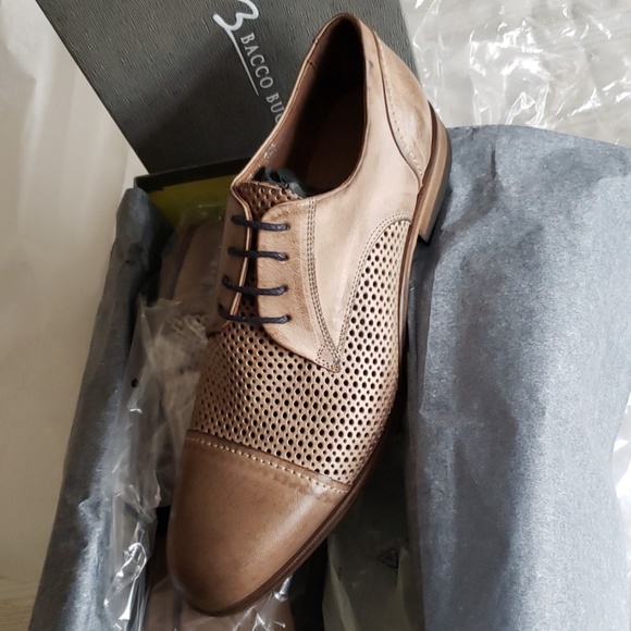 Bacco Bucci ITALY Handmade Dress Shoe Leather $275 - Picture 5 of 8